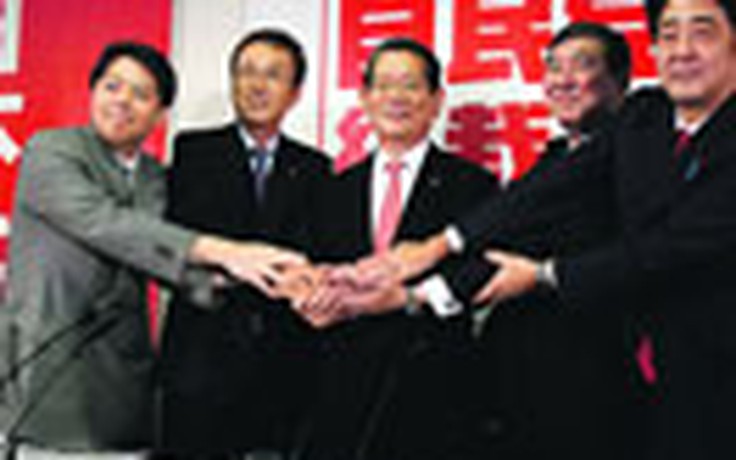 Lãnh đạo đảng đối lập Nhật kêu gọi cứng rắn với Trung Quốc