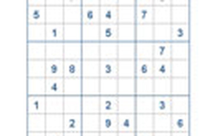Mời các bạn thử sức với ô số Sudoku 2232 mức độ Khó