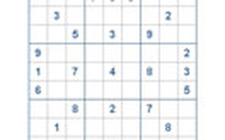 Mời các bạn thử sức với ô số Sudoku 2212 mức độ Khó