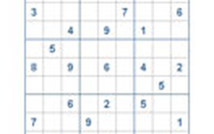 Mời các bạn thử sức với ô số Sudoku 2230 mức độ Rất khó