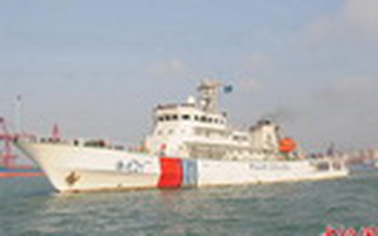 Trung Quốc cử tàu Hải tuần 21 xuống biển Đông