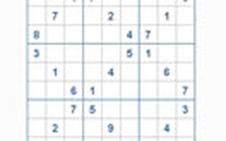 Mời các bạn thử sức với ô số Sudoku 2500 mức độ Khó
