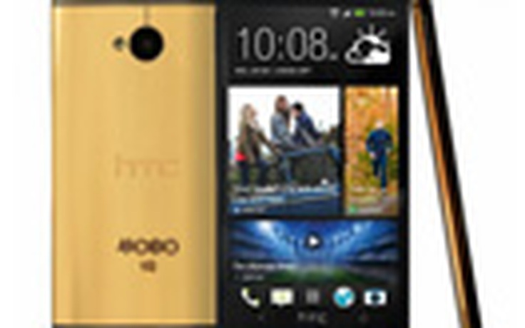 HTC One có thêm phiên bản làm bằng vàng