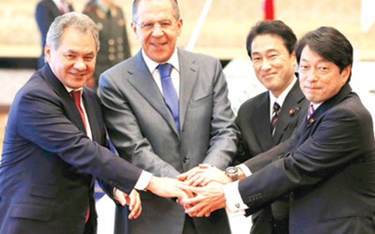 Nga, Nhật xích lại gần nhau