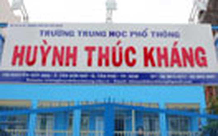 Trường THPT Huỳnh Thúc Kháng: Nơi rèn luyện nhân cách và tài năng