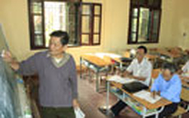 Lớp học Hán Nôm giữa vùng Kinh Bắc