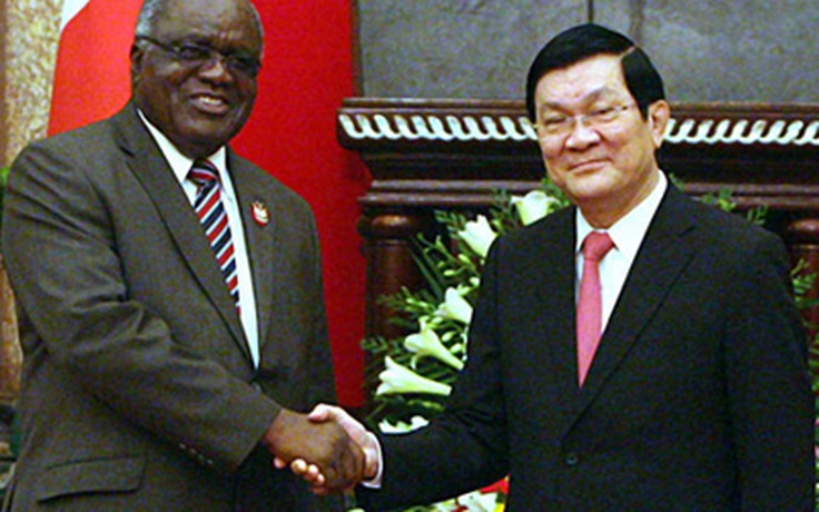 Tổng thống CH Namibia thăm chính thức Việt Nam