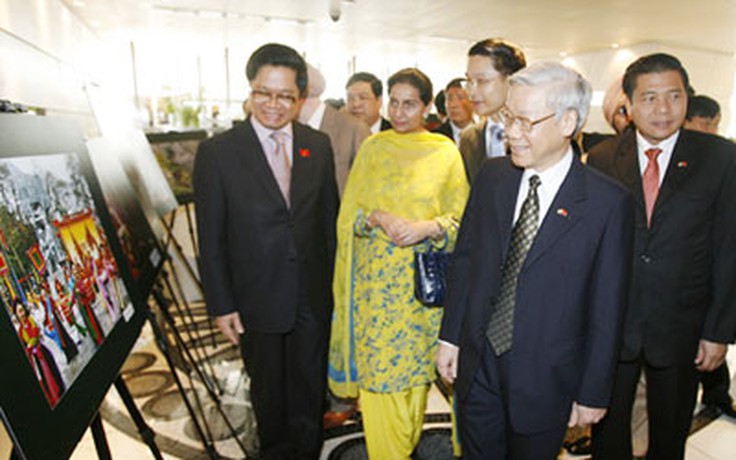 Tổng bí thư Nguyễn Phú Trọng trả lời phỏng vấn của hãng thông tấn Ấn Độ PTI