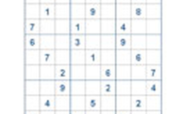 Mời các bạn thử sức với ô số Sudoku 2525 mức độ Khó