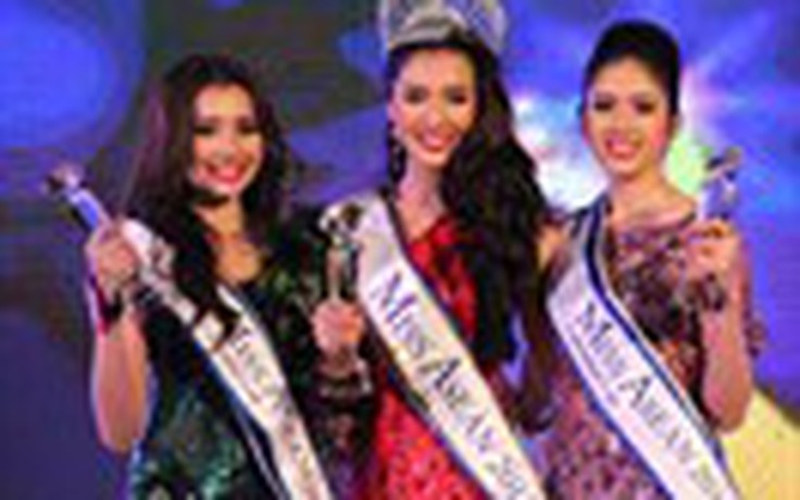 Thanh Vy đoạt Á hậu 2 Hoa hậu Đông Nam Á 2013