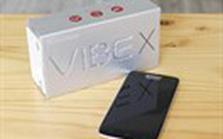 Lenovo trình làng mẫu smartphone Vibe X