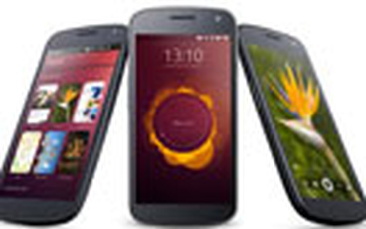 Smartphone dùng nền tảng Ubuntu sẽ có mặt vào tháng 10