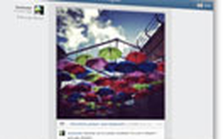 Instagram cho phép duyệt ảnh trên nền web