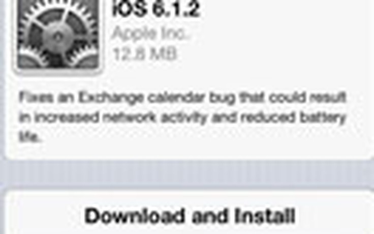 Vừa ra mắt, iOS 6.1.2 đã bị bẻ khóa