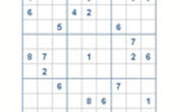 Mời các bạn thử sức với ô số Sudoku 2276 mức độ Khó