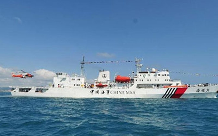 Trung Quốc tăng cường lực lượng trên biển