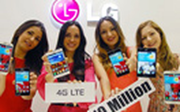 LG bán được 10 triệu smartphone 4G LTE