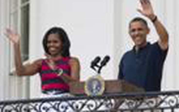 Phụ nữ Mỹ ước ao có cánh tay như bà Michelle Obama