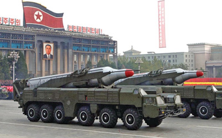Triều Tiên, Mỹ dàn trận tên lửa