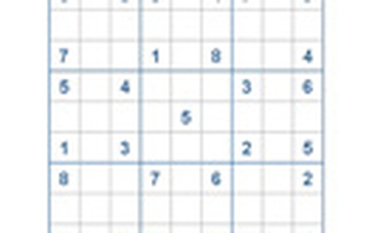 Mời các bạn thử sức với ô số Sudoku 2323 mức độ Khó