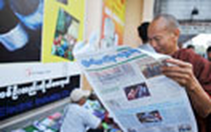 Thêm hai nhật báo tư nhân xuất bản tại Myanmar
