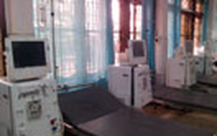 Nam Định trang bị máy chạy thận cho bệnh viện huyện