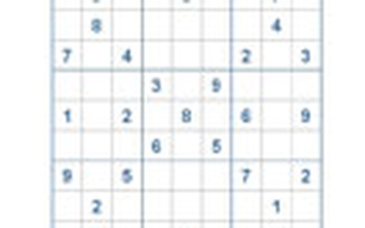 Mời các bạn thử sức với ô số Sudoku 2336 mức độ Khó