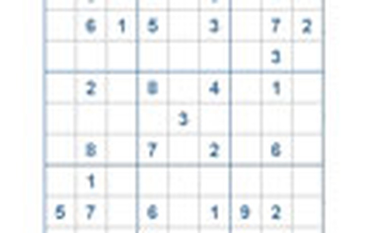 Mời các bạn thử sức với ô số Sudoku 2345 mức độ Khó