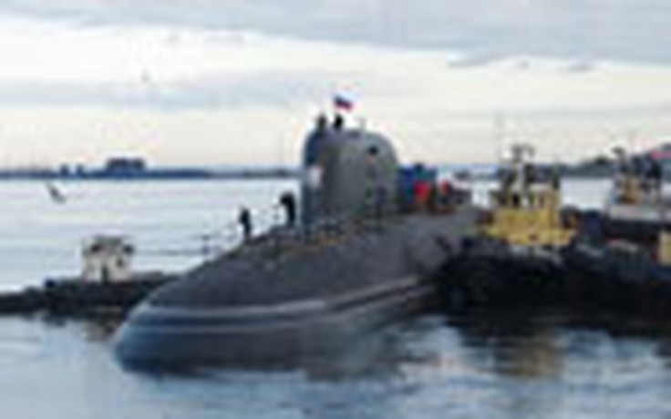 Nga chạy thử nghiệm tàu ngầm hạt nhân tối tân