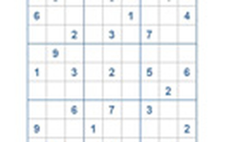 Mời các bạn thử sức với ô số Sudoku 2371 mức độ Khó