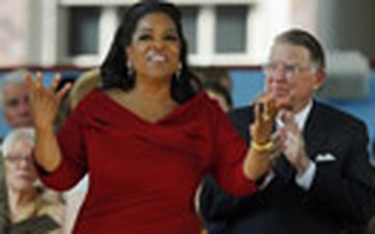 Oprah Winfrey góp 12 triệu USD xây bảo tàng Mỹ Phi