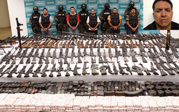 Trùm tội phạm tàn bạo nhất Mexico sa lưới