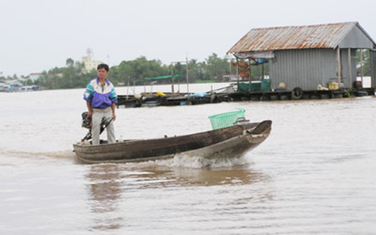 Cảnh báo lũ trên sông Cửu Long