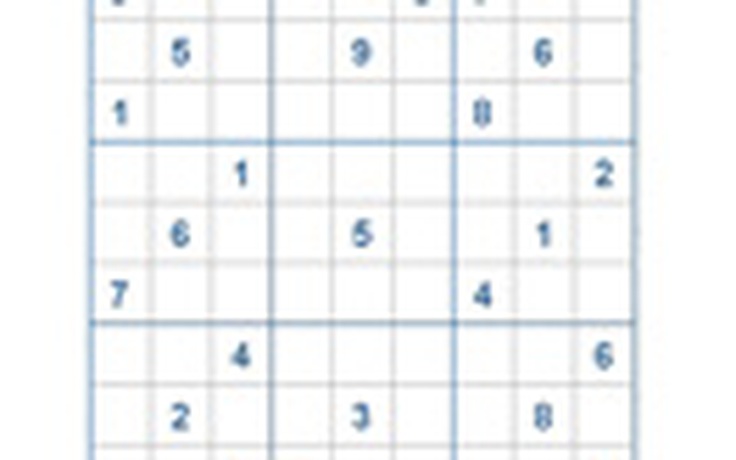 Mời các bạn thử sức với ô số Sudoku 2420 mức độ Khó
