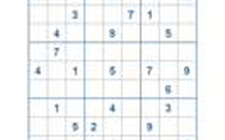 Mời các bạn thử sức với ô số Sudoku 2432 mức độ Khó