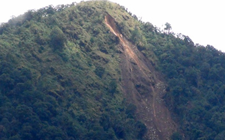 Núi Lang Biang bị sạt lở nghiêm trọng