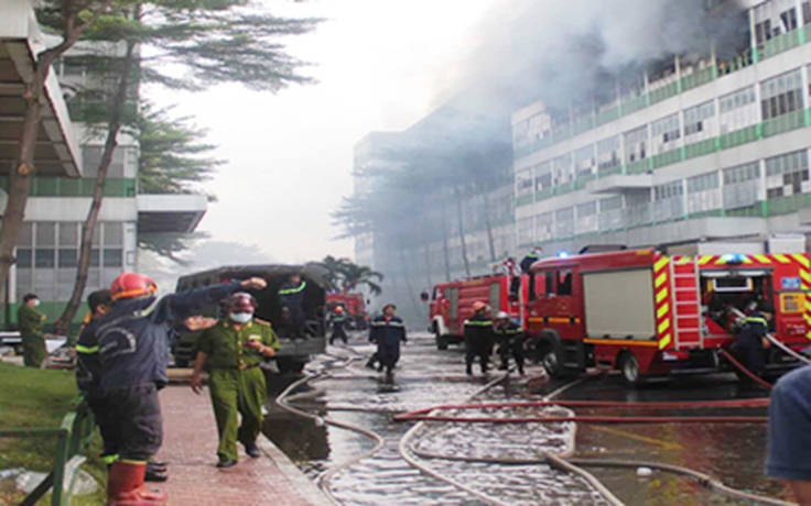 Cháy lớn Công ty Pou Yuen
