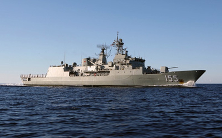 Tàu hải quân Hoàng gia Úc sẽ thăm TP.HCM