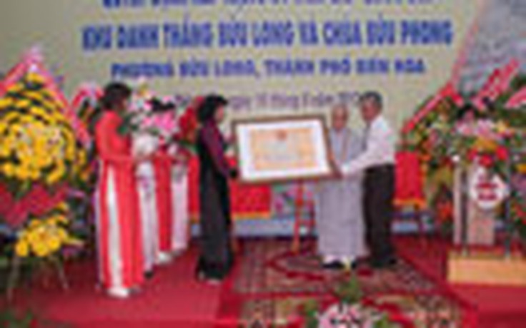 Chùa Bửu Phong được xếp hạng Di tích cấp quốc gia