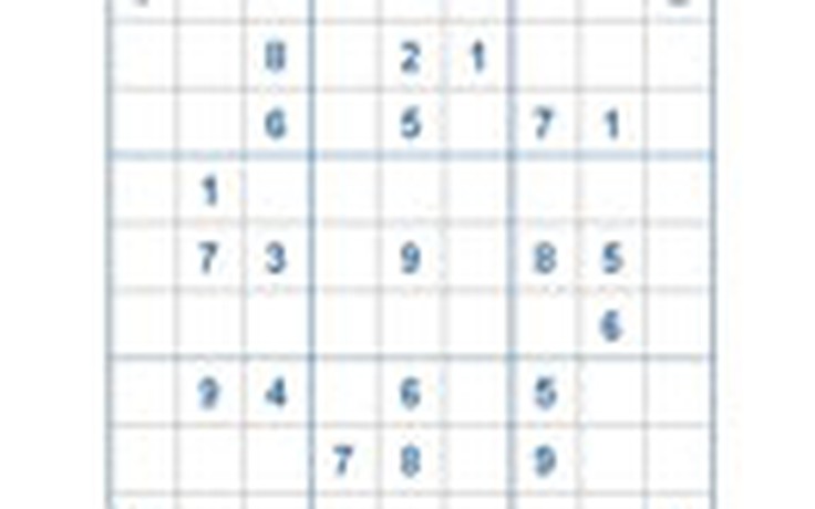 Mời các bạn thử sức với ô số Sudoku 2466 mức độ Khó