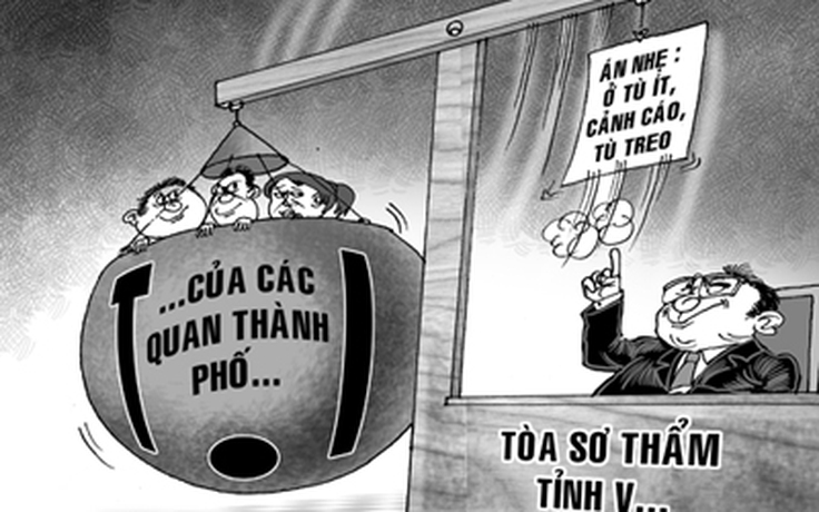 Tòa sai lầm vì xử nhẹ ‘quan’