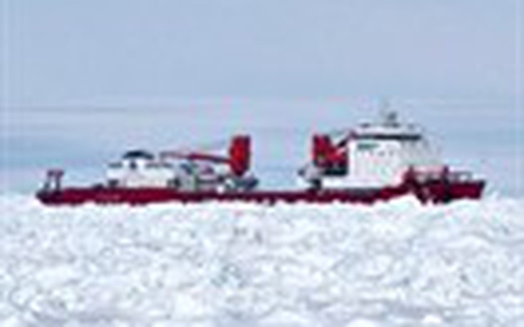 Mỹ tham gia chiến dịch giải cứu ở Nam Cực