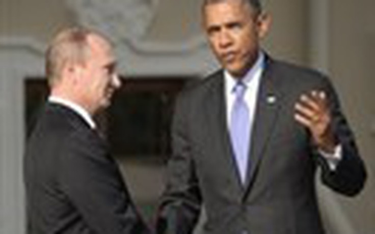 Ông Putin gửi thiệp mừng năm mới cho ông Obama