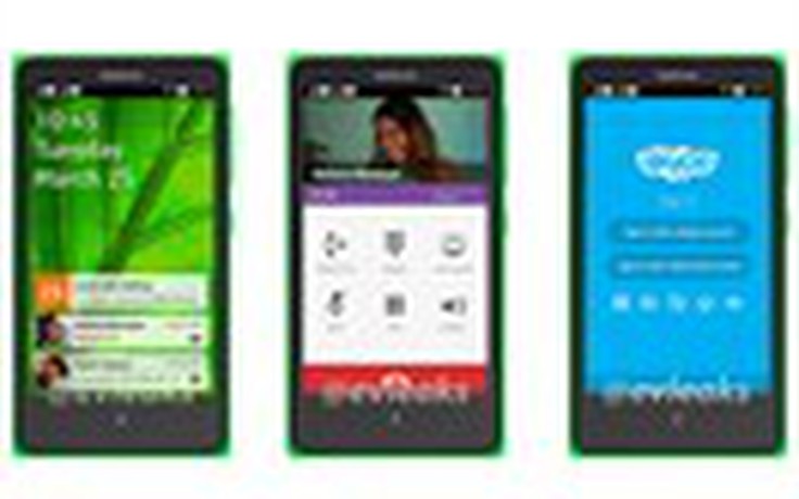 Rò rỉ hình ảnh smartphone Android đầu tiên của Nokia
