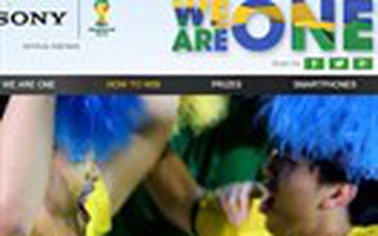 Cơn sốt FIFA World CupTM bắt đầu với 'We Are One' của Sony