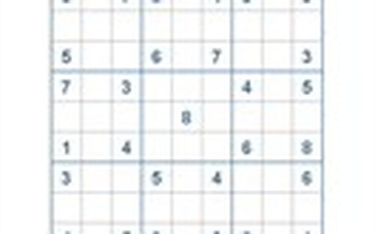 Mời các bạn thử sức với ô số Sudoku 2666 mức độ Khó