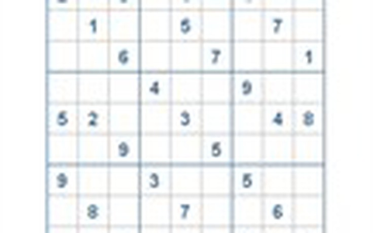 Mời các bạn thử sức với ô số Sudoku 2648 mức độ Khó