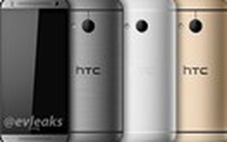 Xuất hiện ảnh chụp HTC One M8 mini nhiều màu sắc