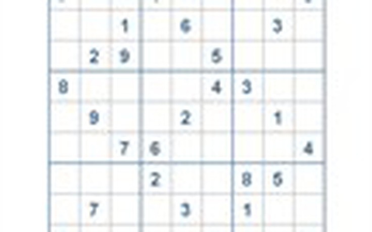 Mời các bạn thử sức với ô số Sudoku 2700 mức độ Khó