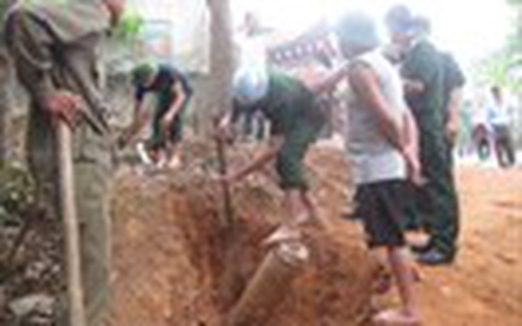 Phát hiện bom trong khuôn viên chùa